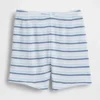 Baby First Favorites Tinyrib Stripe Pull-On Shorts