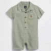 Baby-jeansheldress med fickor