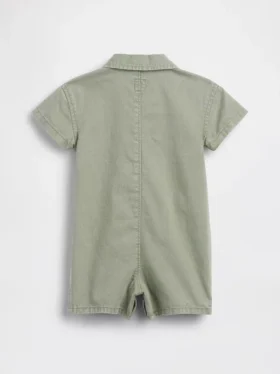 Baby-jeansheldress med fickor
