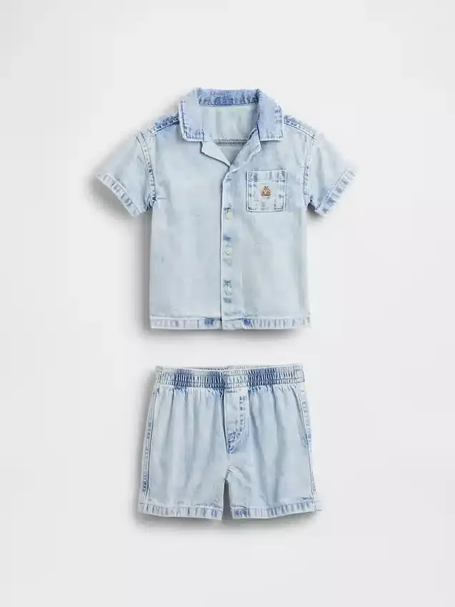 Baby-jeansset