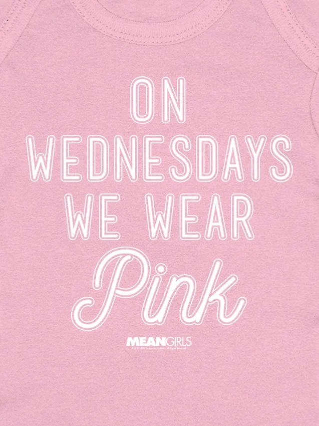 Baby Mean Girls – på onsdagar bär vi rosa Bodysuits