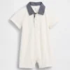 Baby Pique Pikétröja Shorty-heldressar