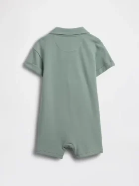 Baby Pique Pikétröja Shorty-heldressar