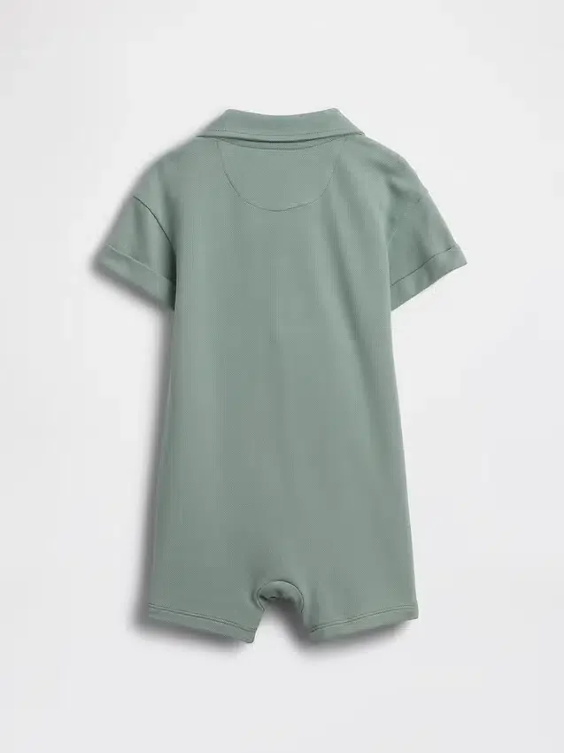 Baby Pique Pikétröja Shorty-heldressar