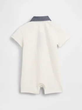 Baby Pique Pikétröja Shorty-heldressar