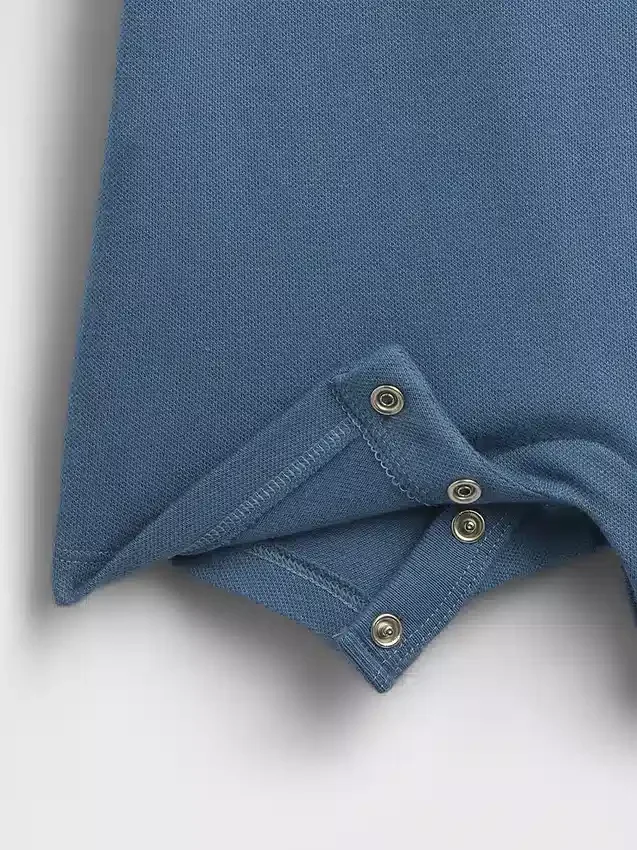 Baby Pique Pikétröja Shorty-heldressar