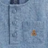 Baby-set i denim med fickor