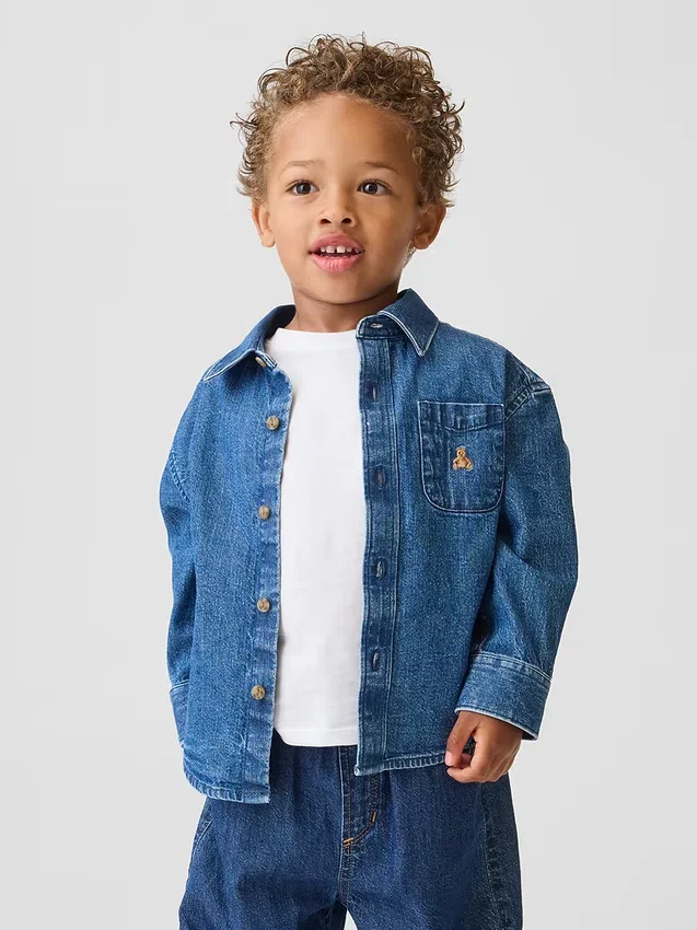 Baby & Småbarn denimskjorta