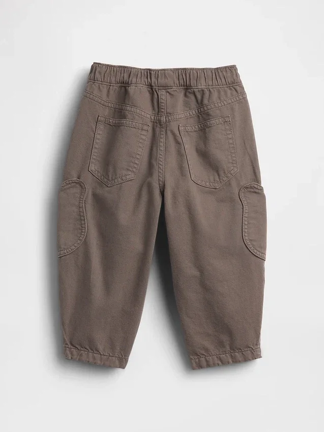 Baby & Småbarn-Jeans med björnfickor och dragkedja