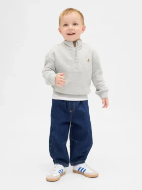 Baby & Småbarn-Jeans med dragkedja