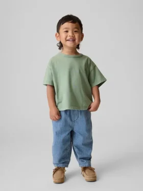 Baby & Småbarn-Jeans med dragkedja