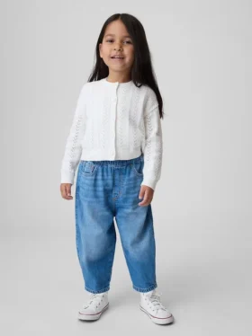 Baby & Småbarn-Jeans med dragkedja