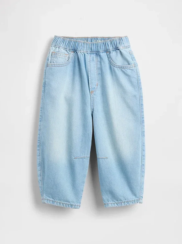Baby & Småbarn-Jeans med dragkedja