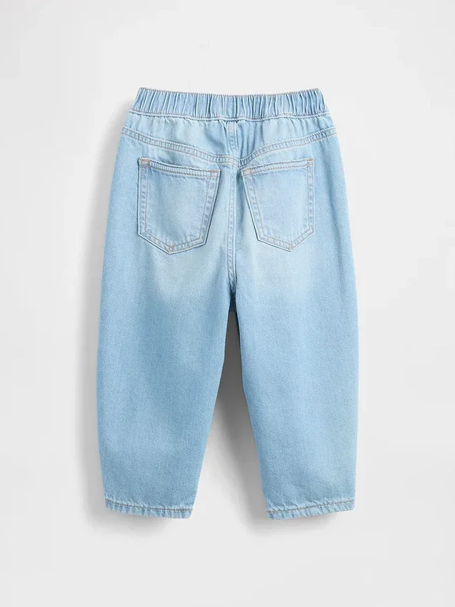 Baby & Småbarn-Jeans med dragkedja