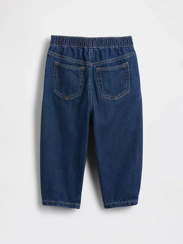 Baby & Småbarn-Jeans med dragkedja
