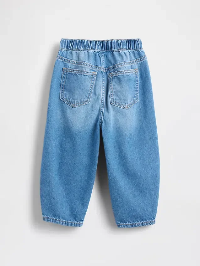Baby & Småbarn-Jeans med dragkedja