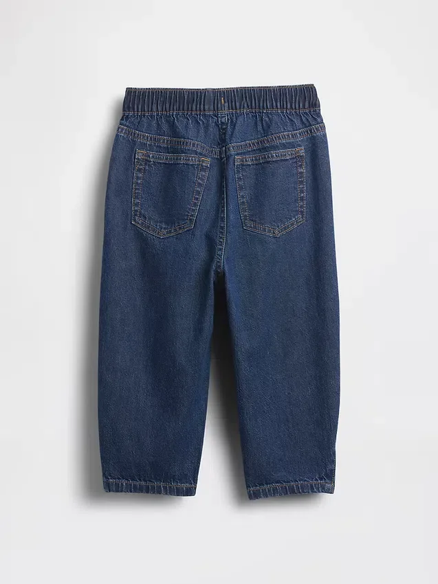 Baby & Småbarn-Jeans med dragkedja