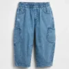 Baby & Småbarn-jeans med fickor och dragkedja i Brannan Bear-design