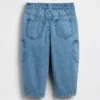 Baby & Småbarn-jeans med fickor och dragkedja i Brannan Bear-design