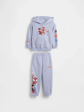 Baby & Småbarn-klädset med Marvel Vintagesoft-hoodie
