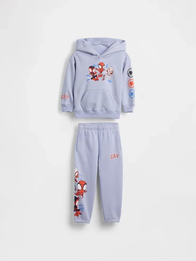 Baby & Småbarn-klädset med Marvel Vintagesoft-hoodie