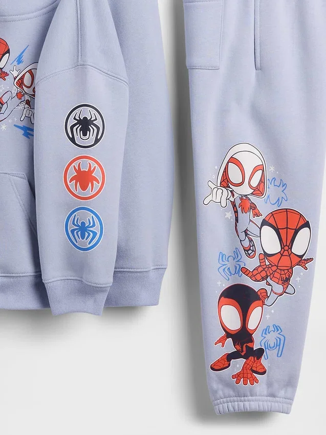 Baby & Småbarn-klädset med Marvel Vintagesoft-hoodie