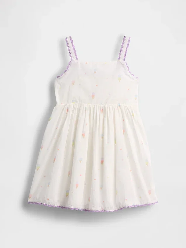 Baby & Småbarn-klänning med glassmotiv