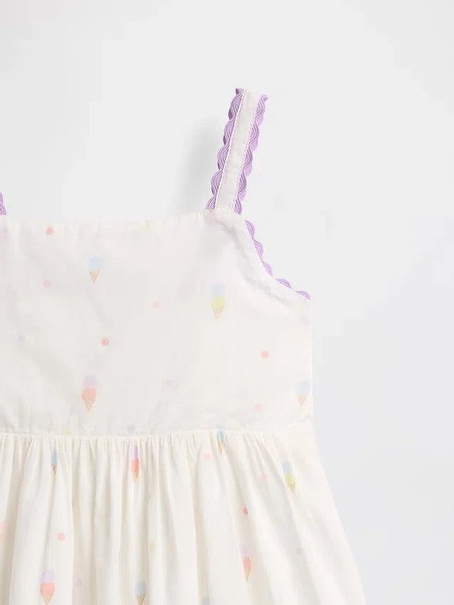 Baby & Småbarn-klänning med glassmotiv
