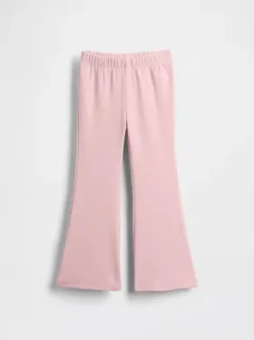 Baby & Småbarn – mix-and-match-leggings med utsvängda ben i ribbstickat