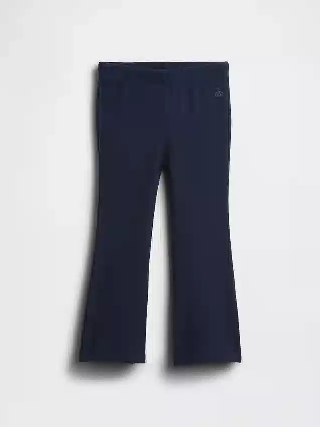 Baby & Småbarn – mix-and-match-leggings med utsvängda ben i ribbstickat