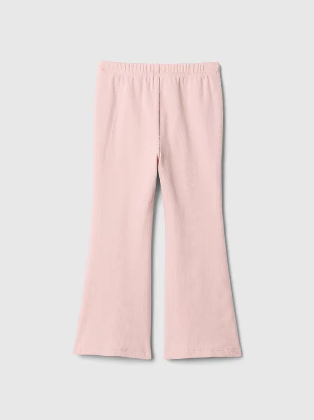 Baby & Småbarn – mix-and-match-leggings med utsvängda ben i ribbstickat