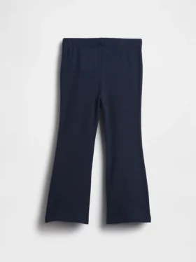 Baby & Småbarn – mix-and-match-leggings med utsvängda ben i ribbstickat