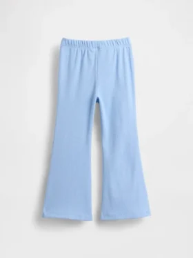 Baby & Småbarn – mix-and-match-leggings med utsvängda ben i ribbstickat