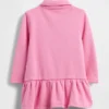 Baby & Småbarn-modellen av sweatshirtklänning med halv dragkedja för spädbarn och småbarn