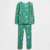 Baby & Småbarn-pyjamas-set i ekologisk borstad bomull med Nalle Puh-motiv för spädbarn och småbarn