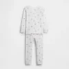 Baby & Småbarn-pyjamas-set i ekologisk borstad bomull med Nalle Puh-motiv för spädbarn och småbarn