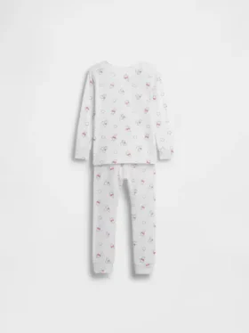 Baby & Småbarn-pyjamas-set i ekologisk borstad bomull med Nalle Puh-motiv för spädbarn och småbarn