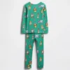 Baby & Småbarn-pyjamas-set i ekologisk borstad bomull med Nalle Puh-motiv för spädbarn och småbarn