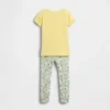 Baby & Småbarn-pyjamas-set i ekologisk borstad bomull med Nalle Puh-motiv för spädbarn och småbarn