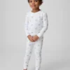 Baby & Småbarn-pyjamas-set i ekologisk borstad bomull med Nalle Puh-motiv för spädbarn och småbarn