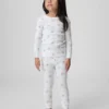 Baby & Småbarn-pyjamas-set i ekologisk borstad bomull med Nalle Puh-motiv för spädbarn och småbarn