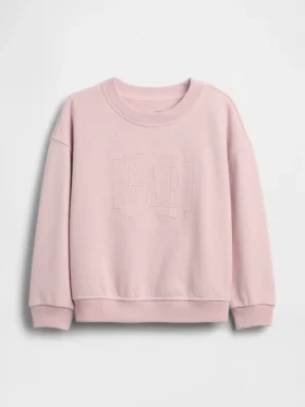 Baby & Småbarn-tröja i Vintagesoft-frotté med broderad logotyp