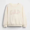 Baby & Småbarn-tröja i Vintagesoft-frotté med broderad logotyp