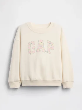 Baby & Småbarn-tröja i Vintagesoft-frotté med broderad logotyp