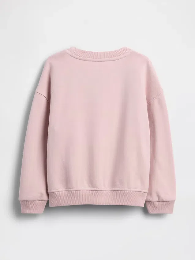 Baby & Småbarn-tröja i Vintagesoft-frotté med broderad logotyp