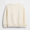 Baby & Småbarn-tröja i Vintagesoft-frotté med broderad logotyp