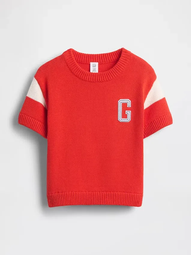 Baby & Småbarn-tröja med varsity-logotyp