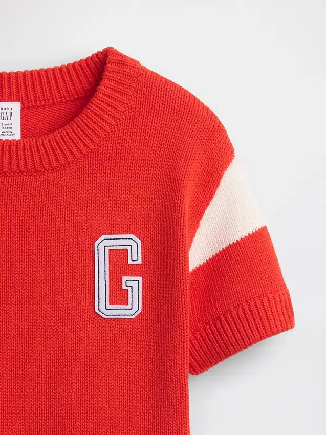 Baby & Småbarn-tröja med varsity-logotyp