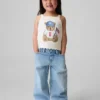 Baby & Småbarns tröja med Brannan Bear Americana-motiv