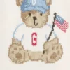 Baby & Småbarns tröja med Brannan Bear Americana-motiv